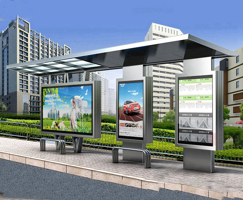 不銹鋼候車亭 不銹鋼候車亭