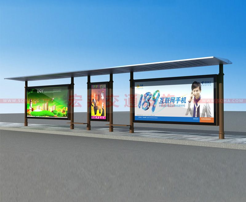 公交候車亭常規尺寸、價格