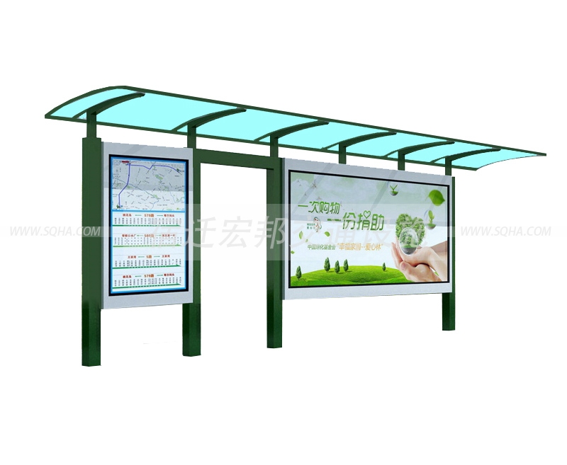 簡易候車亭圖 簡易候車亭圖