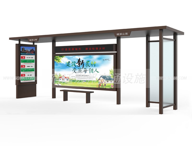 鄉鎮公交候車亭-鄉鎮公交候車亭廠家、制作、價格