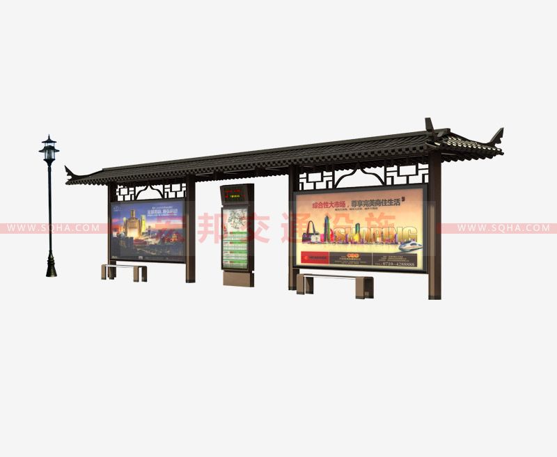 仿古候車亭廠家產品 仿古候車亭廠家產品