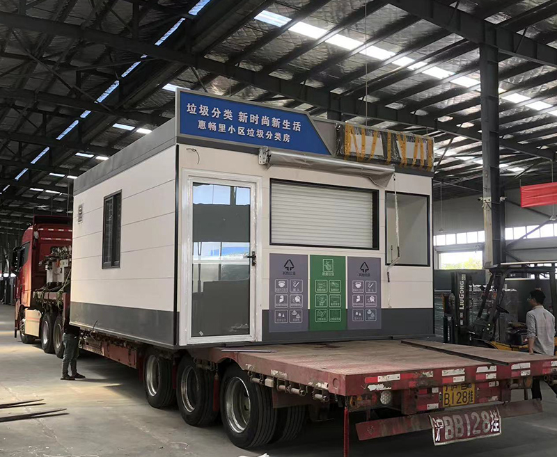 山西垃圾房發貨案例